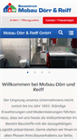 Mobile Screenshot of mobau-doerr-reiff.de